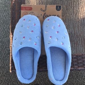 Women’s Dearfoam Slippers (Brand New)